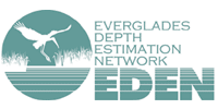 Everglades Depth Estimation Network (EDEN) logo