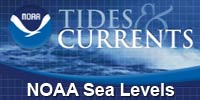 NOAA Tides & Currents: Sea Levels logo