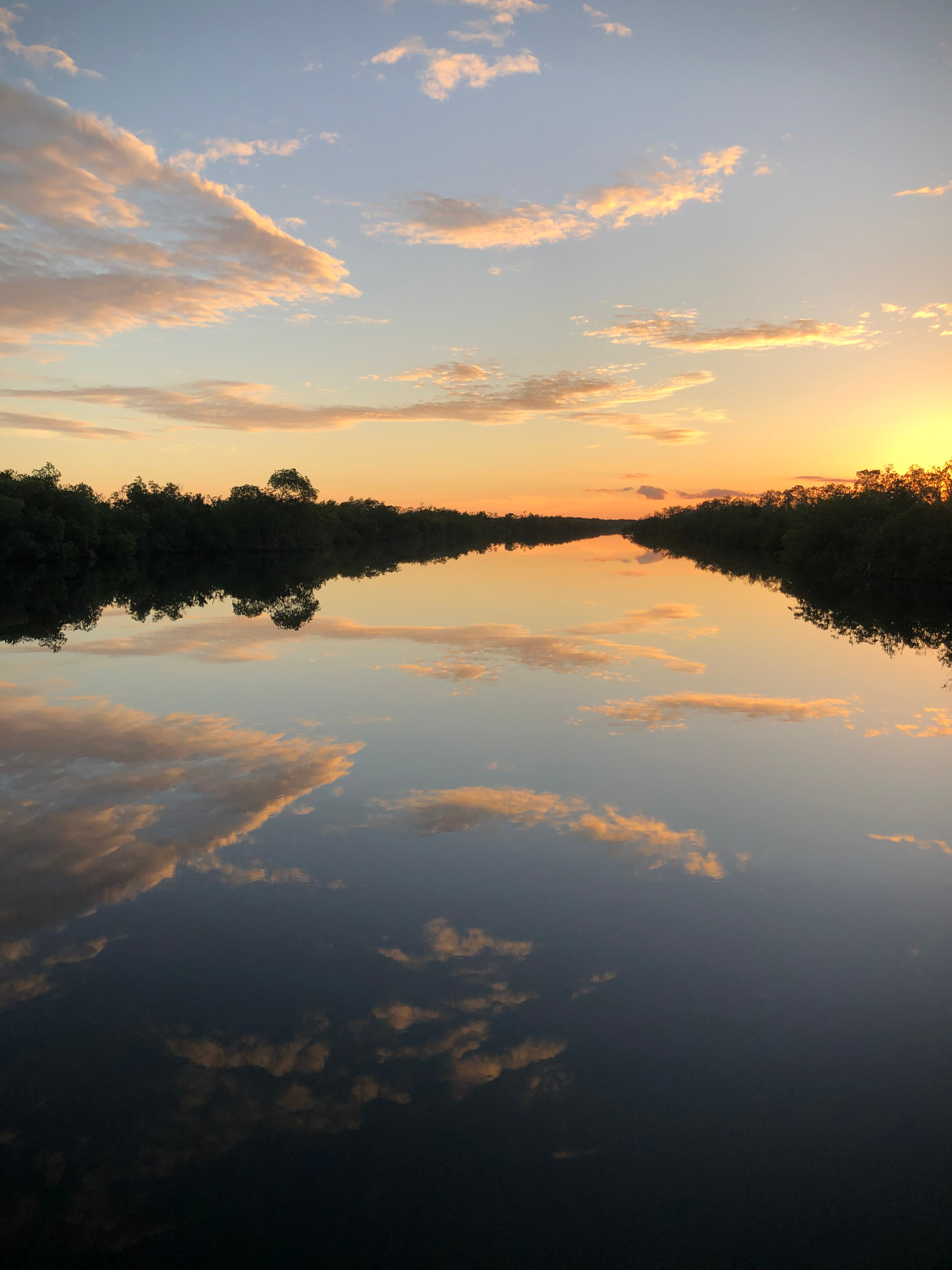 Shark River sky