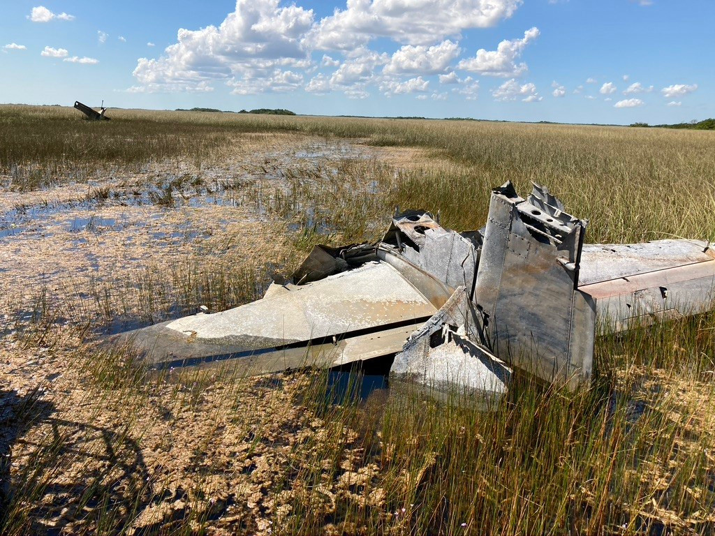 Artifacts of the Everglades. Many man-made objects have made their way into the Everglades National Park.